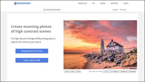 PhotoMatix Website